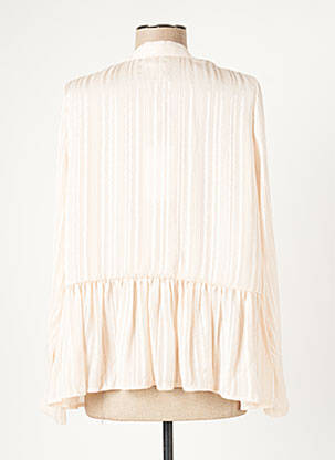 Veste casual coupe droite rose ICHI femme