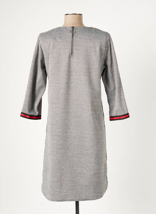 Robe courte gris C'EST BEAU LA VIE pour femme