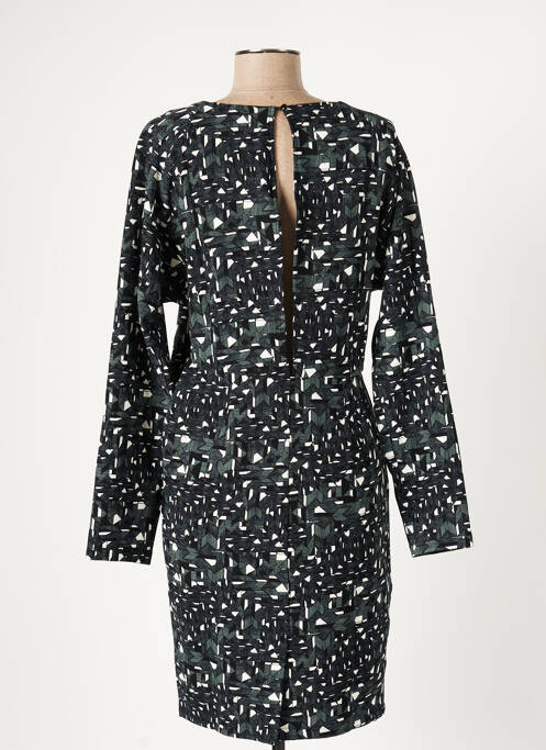 Robe mi-longue vert ICHI pour femme