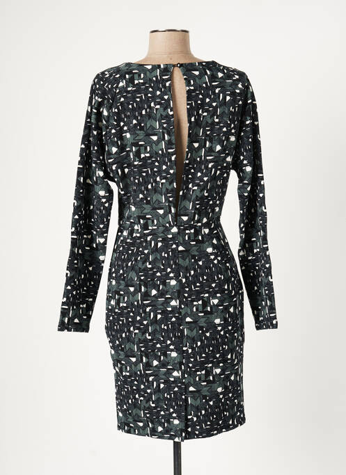 Robe mi-longue vert ICHI pour femme