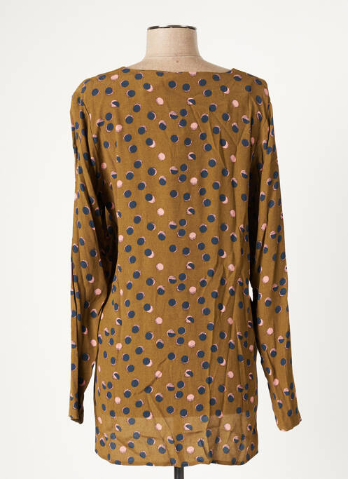 Top vert ICHI pour femme