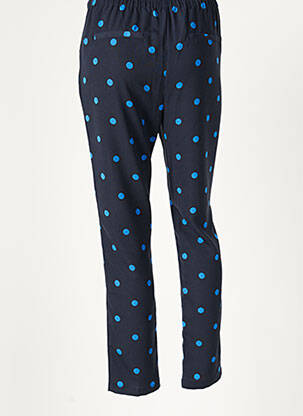 Pantalon chino taille normale taille normale bleu ICHI femme