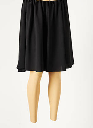 Jupe mi-longue taille normale noir LAVAND femme