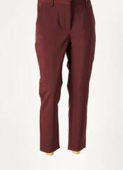 Pantalon chino rouge ICHI pour femme seconde vue