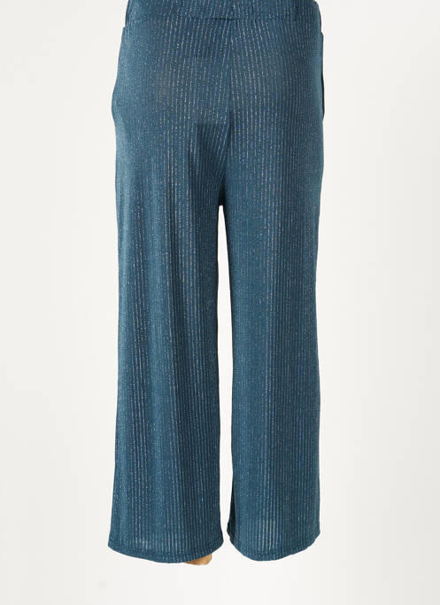 Pantalon large bleu ICHI pour femme