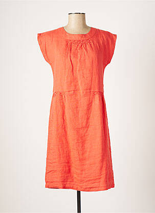 Robe courte orange INTROPIA pour femme