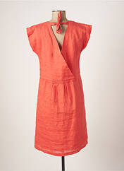 Robe courte orange INTROPIA pour femme seconde vue