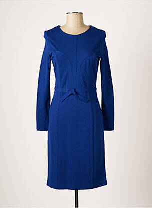 Robe mi-longue bleu HOSS pour femme