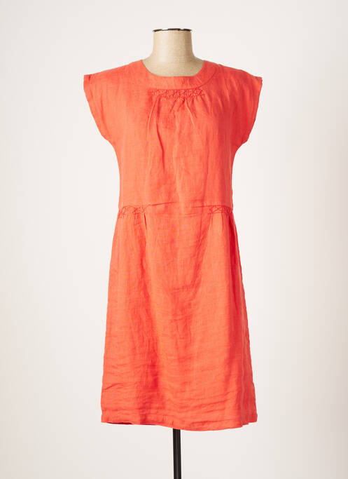 Robe courte orange INTROPIA pour femme