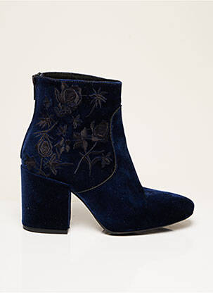 Bottines/Boots bleu FRANCESCO MINICHINO pour femme