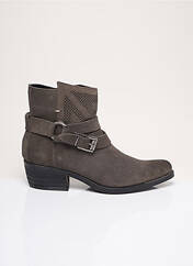 Bottines/Boots gris KHRIO pour femme seconde vue