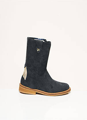 Bottines/boots talon bas talon bas bleu NA-WAK fille