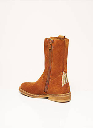 Bottines/boots talon bas talon bas marron NA-WAK fille