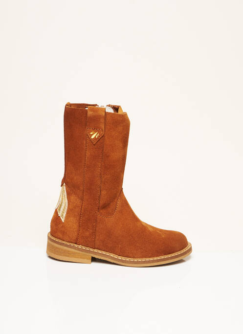 Bottines/boots talon bas talon bas marron NA-WAK fille