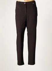 Pantalon droit noir CHRISTINE LAURE pour femme seconde vue