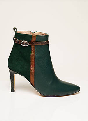 Bottines/Boots vert CRÉATIS pour femme