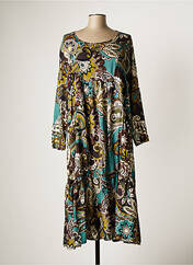 Robe longue vert G!OZE pour femme seconde vue