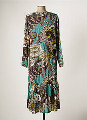 Robe longue vert G!OZE pour femme seconde vue