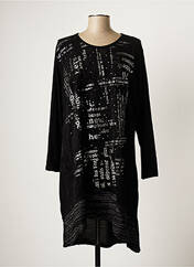 Robe mi-longue noir OLIVER JUNG pour femme seconde vue