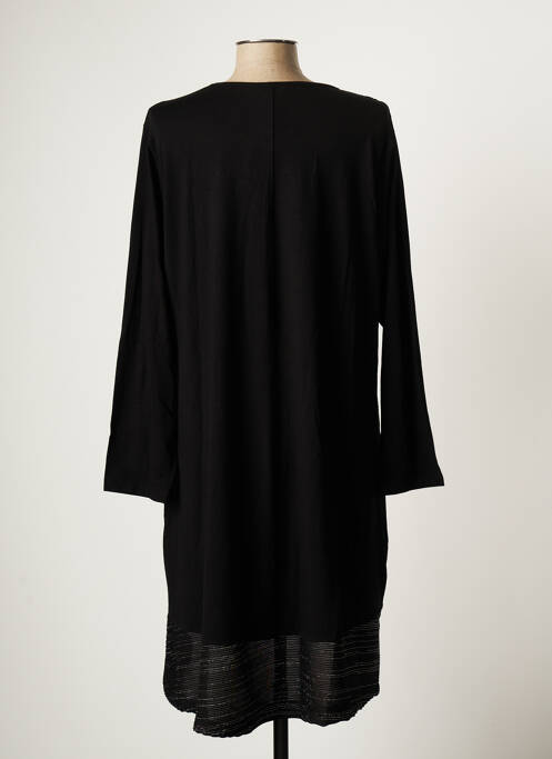 Robe mi-longue noir OLIVER JUNG pour femme