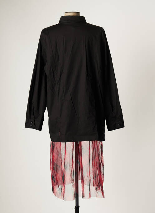 Tunique manches longues noir KOKOMARINA pour femme