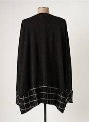 Pull tunique noir FRANCK ANNA pour femme seconde vue