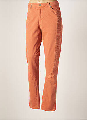 Pantalon slim orange JENSEN pour femme