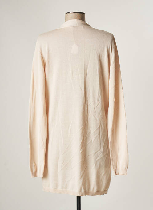 Gilet manches longues beige FABIANA FILIPPI femme