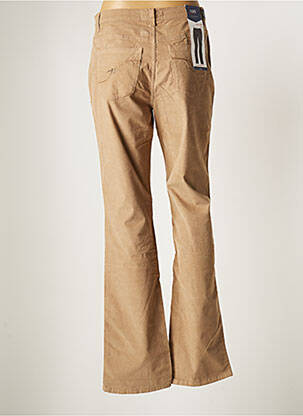 Pantalon droit stretch taille normale marron TRUSSARDI JEANS femme