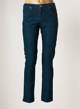 Pantalon flare stretch taille normale bleu DENIM STUDIO femme