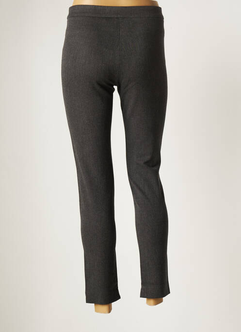 Pantalon 7/8 gris DENIM STUDIO femme