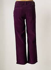 Pantalon droit violet NAPAPIJRI pour femme seconde vue