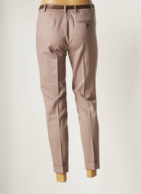 Pantalon 7/8 coupe chino taille normale beige FABIANA FILIPPI femme