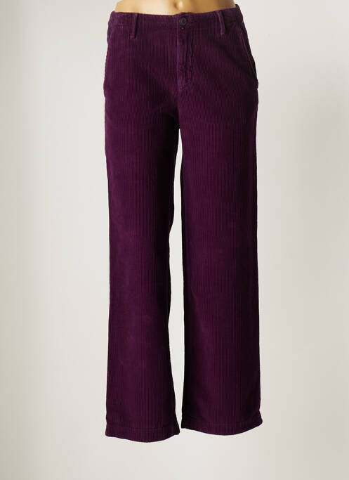 Pantalon droit violet NAPAPIJRI pour femme