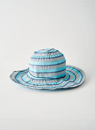 Chapeau bleu HERMAN pour femme