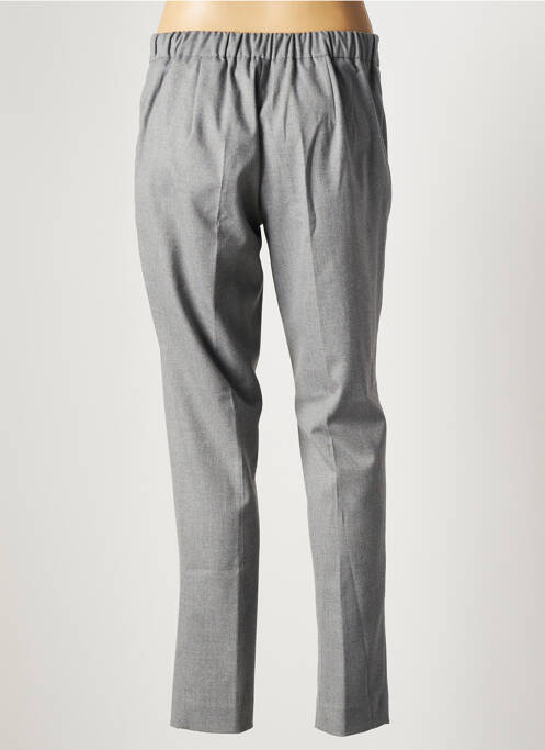 Pantalon slim gris PERSONA BY MARINA RINALDI pour femme