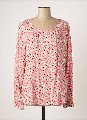 Blouse imprimé fleurs manches longues rose TAIFUN femme
