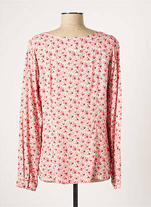 Blouse imprimé fleurs manches longues rose TAIFUN femme