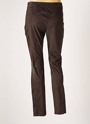 Pantalon slim stretch taille normale marron GERRY WEBER femme