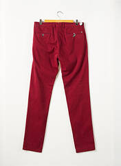 Pantalon chino rouge BRUNO SAINT HILAIRE pour homme seconde vue