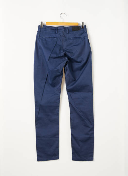 Pantalon chino bleu IZAC pour homme