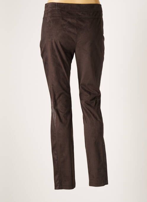 Pantalon slim marron GERRY WEBER pour femme