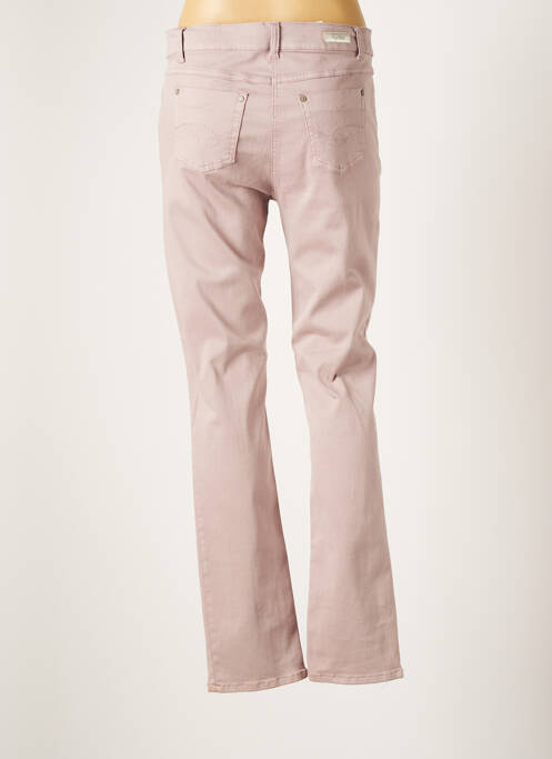 Pantalon slim rose ANNA MONTANA pour femme