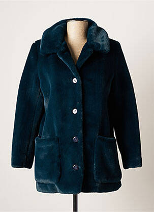 Manteau long bleu DES PETITS HAUTS pour femme