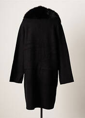 Manteau long noir INTERDEE pour femme seconde vue