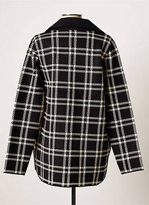 Veste casual coupe droite noir MARINA V femme