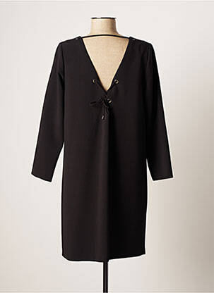 Robe mi-longue manches longues manches longues noir BA&SH femme