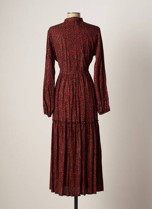 Robe longue rouge SASSIA pour femme