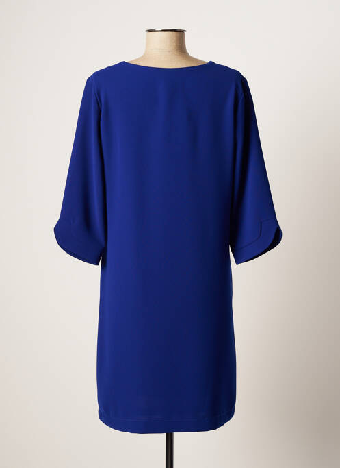 Robe mi-longue bleu SASSIA pour femme