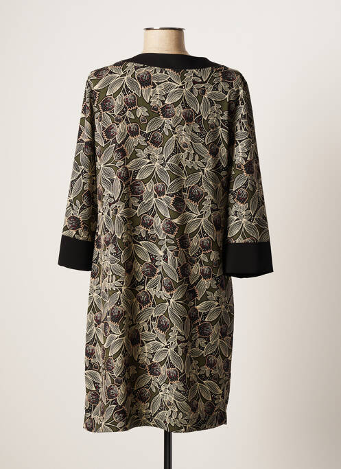 Robe mi-longue vert QUEENIE pour femme